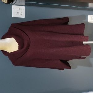 pureJill 100% Cashmere Cowl Neck 3/4 Sleeve Sweater Sz 2X